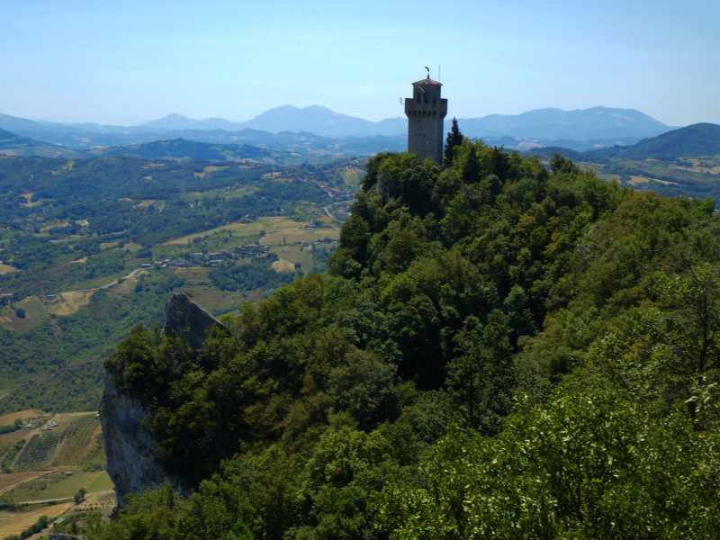 "Torre del Montale from Monte Titano highpoint" from Colin Murphy Contract pics
