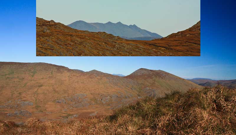             MountainViews.ie picture about Eskatarriff East Top (<em>Eisc an Tairbh (mullach thoir)</em>)            