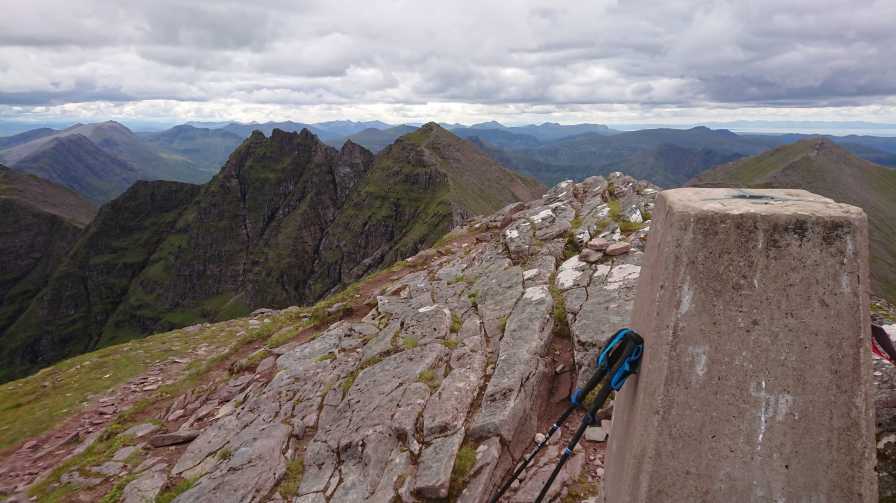             MountainViews.ie picture about An Teallach - Bidein a'Ghlas Thuill             