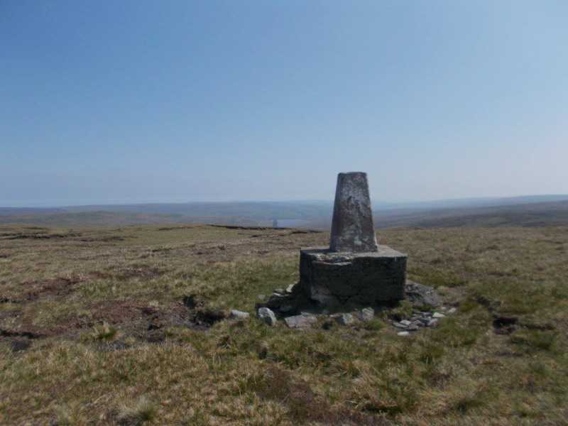             MountainViews.ie picture about Burnhope Seat - Trig Point             