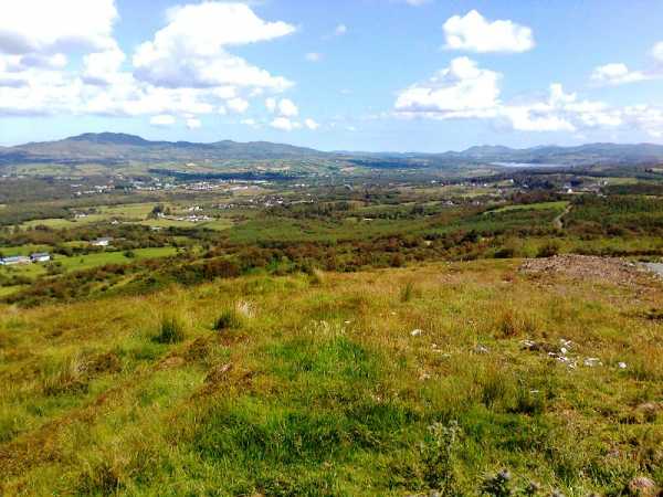 MountainViews.ie Picture about mountain Edenacarnan (<i>Éadan an Charnáin</i>) in area Donegal Central, Ireland