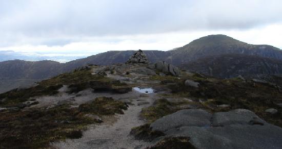 MountainViews.ie Picture about mountain Slievelamagan (<i>Sliabh Lámhagáin</i>) in area Mourne Mountains, Ireland