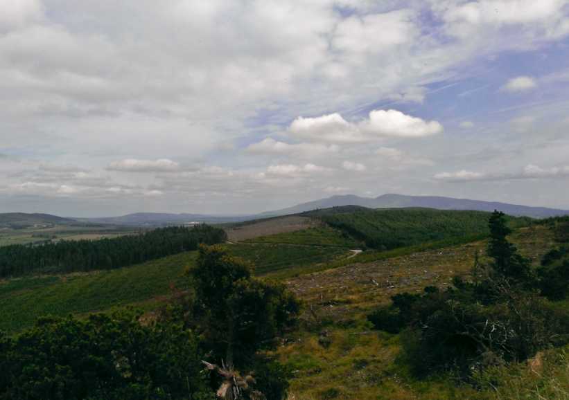 MountainViews.ie Picture about mountain Keale Mountain  in area Ballyhoura Mountains, Ireland