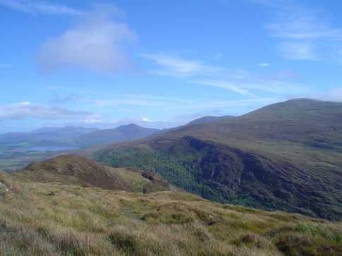 MountainViews.ie Picture about mountain Glencappul Top (<i>Barr Ghleann na gCapall</i>) in area Mangerton, Ireland