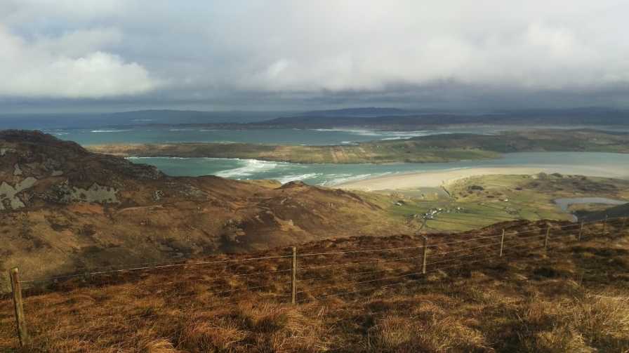 MountainViews.ie Picture about mountain Maum (<i>An Mám</i>) in area Donegal SW, Ireland