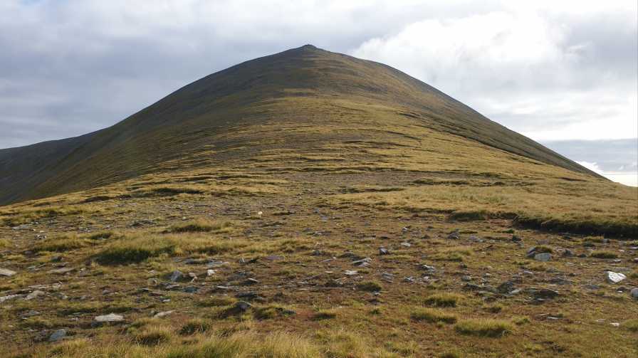 MountainViews.ie Picture about mountain Birreencorragh (<i>Birín Corrach</i>) in area Nephin Begs, Ireland