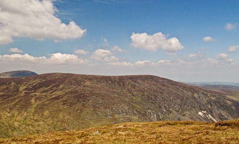 MountainViews.ie Picture about mountain Camaderry Mountain (<i>Sliabh Cham an Doire</i>) in area Wicklow, Ireland