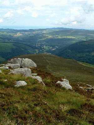 MountainViews.ie Picture about mountain Camaderry Mountain (<i>Sliabh Cham an Doire</i>) in area Wicklow, Ireland