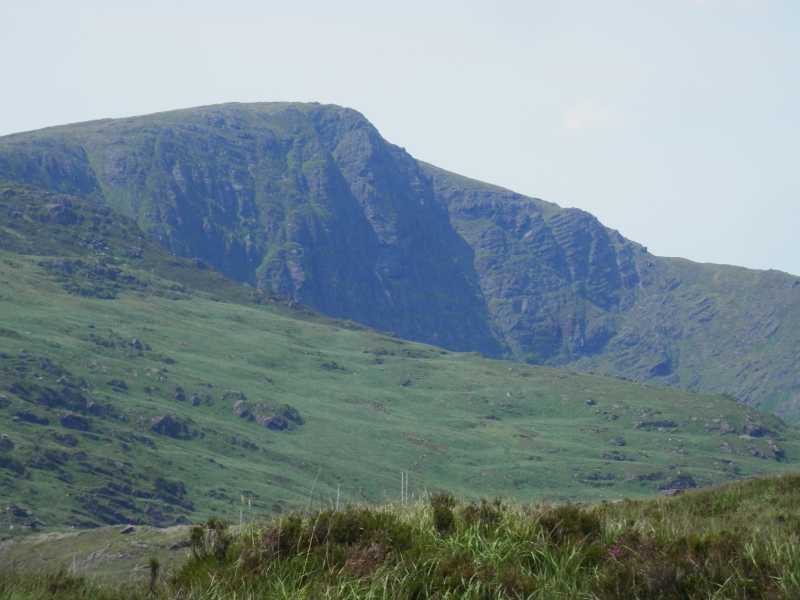 MountainViews.ie Picture about mountain Caoinkeen (<i>An Caincín</i>) in area West Cork Mountains, Ireland