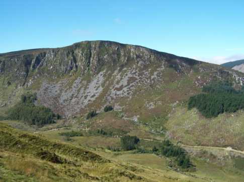 MountainViews.ie Picture about mountain Benleagh (<i>Binn Liath</i>) in area Wicklow, Ireland