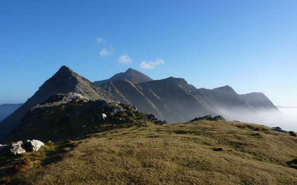 MountainViews.ie Picture about mountain Croaghaun (<i>Cruachán</i>) in area Achill & Corraun, Ireland