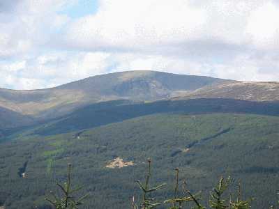 MountainViews.ie Picture about mountain Lugnaquilla (<i>Log na Coille</i>) in area Wicklow, Ireland