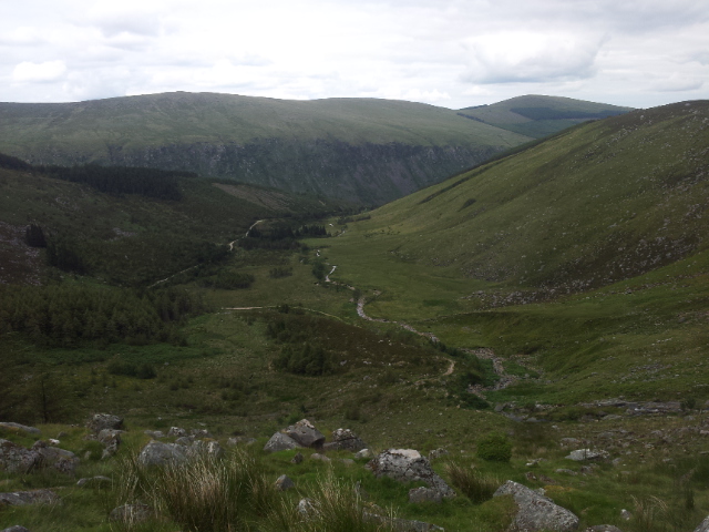 MountainViews.ie Picture about mountain Lugnaquilla (<i>Log na Coille</i>) in area Wicklow, Ireland