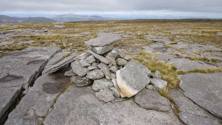 MountainViews.ie Picture about mountain Maumtrasna (<i>Mám Trasna</i>) in area Partry & Joyce, Ireland