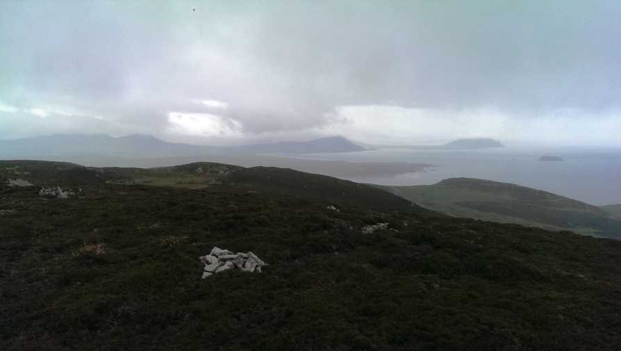 MountainViews.ie Picture about mountain Soldiers hill  in area Inishowen, Ireland