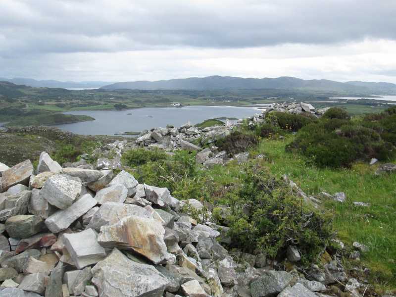 MountainViews.ie Picture about mountain Cashelmore (<i>An Caiseal Mór</i>) in area Donegal North, Ireland