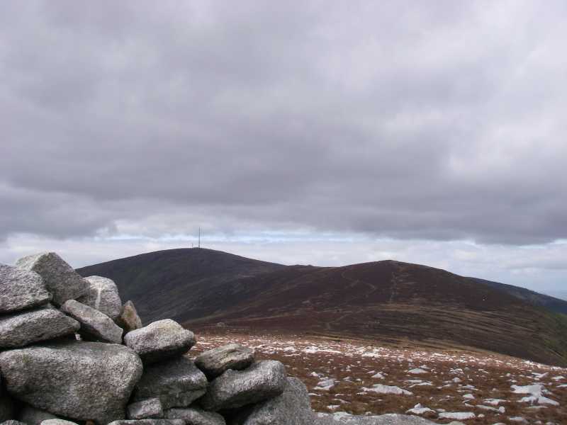 MountainViews.ie Picture about mountain Black Rock Mountain (<i>An Charraig Dhubh Thuaidh</i>) in area Blackstairs Mountains, Ireland