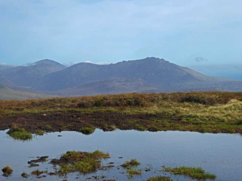 MountainViews.ie Picture about mountain Finlieve (<i>Fionnshliabh</i>) in area Mourne Mountains, Ireland