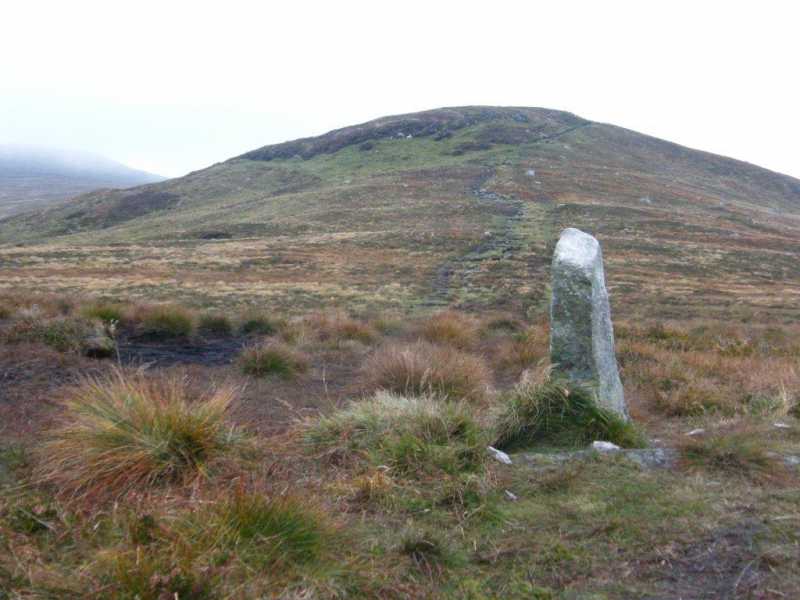 MountainViews.ie Picture about mountain Scarr North-West Top (<i>Scor barr thiar thuaidh</i>) in area Wicklow, Ireland