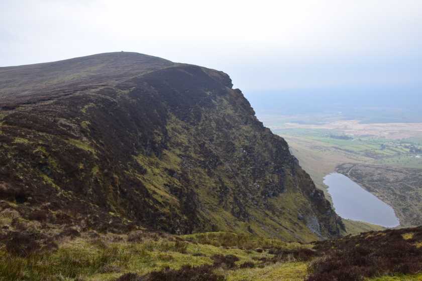 MountainViews.ie Picture about mountain Caherbarnagh East Top (<i>An Chathair Bhearnach (mullach thoir)</i>) in area Derrynasaggart, Ireland