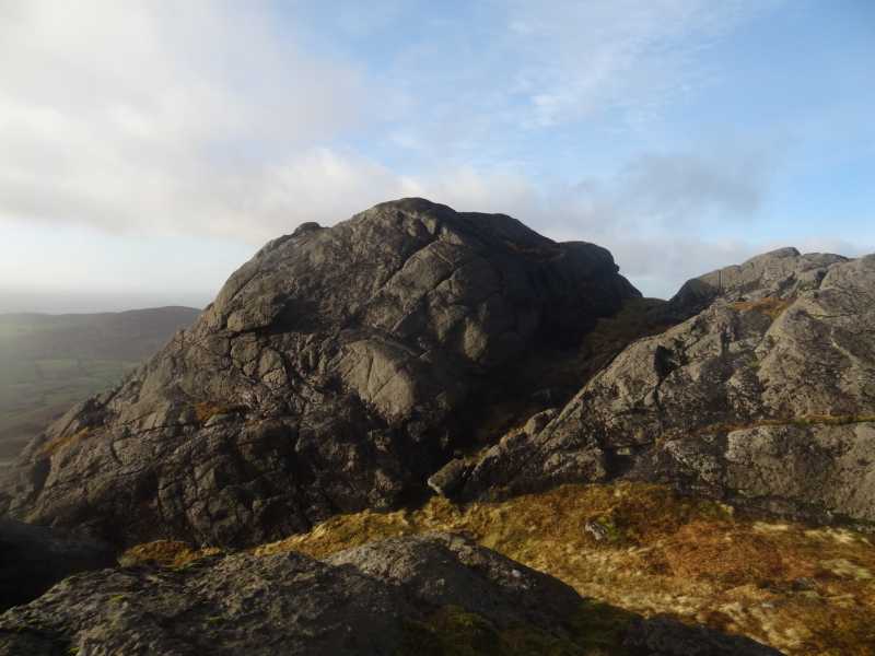 MountainViews.ie Picture about mountain The Eagles Rock  in area Cooley Mountains, Ireland