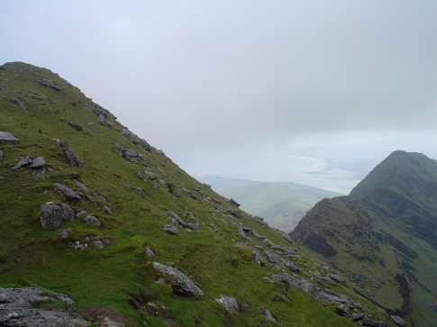 MountainViews.ie Picture about mountain Brandon North Top (<i>Cnoc Bréanainn (mullach thuaidh)</i>) in area Brandon Group, Ireland