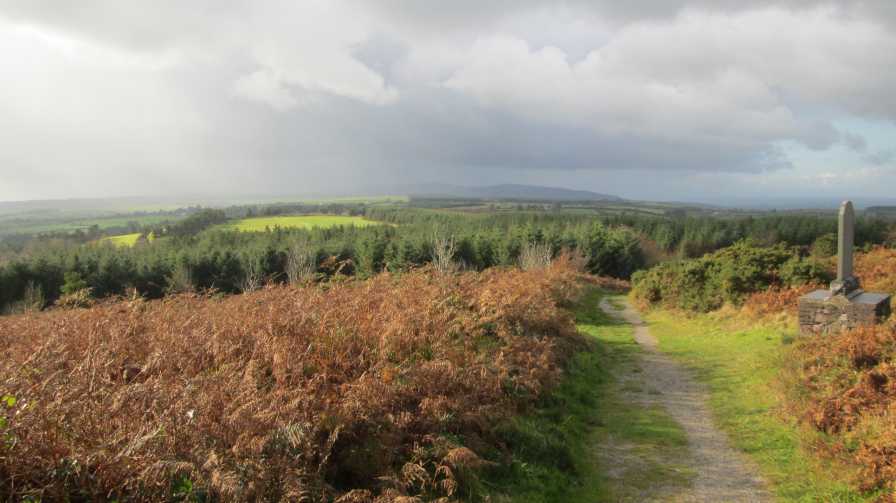 MountainViews.ie Picture about mountain Corrin  in area Nagles Mountains, Ireland