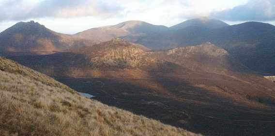 MountainViews.ie Picture about mountain Slieve Muck (<i>Sliabh Muc</i>) in area Mourne Mountains, Ireland