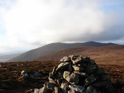 MountainViews.ie Picture about mountain Knocknafallia (<i>Cnoc na Faille</i>) in area Knockmealdown Mountains, Ireland