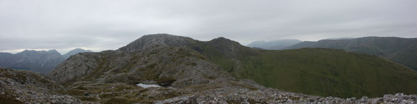 MountainViews.ie Picture about mountain Letterbreckaun (<i>Binn Bhriocáin</i>) in area Maamturks, Ireland