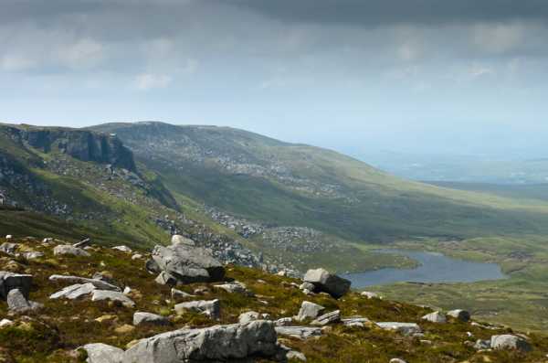 MountainViews.ie Picture about mountain Cuilcagh (<i>Binn Chuilceach</i>) in area Breifne, Ireland