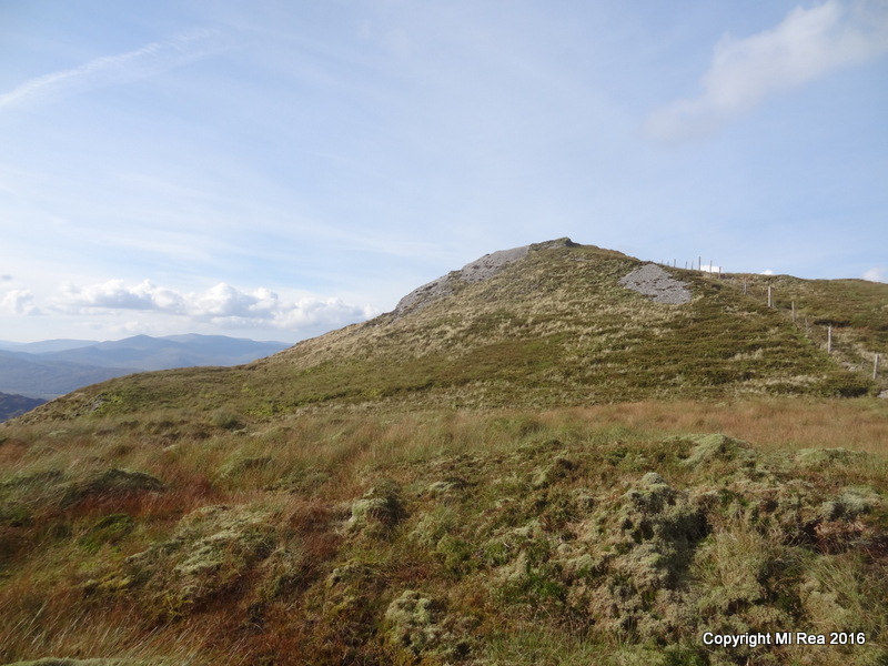 MountainViews.ie Picture about mountain Stumpa Dúloigh SW Top (<i>Stumpa Dúloigh (mullach thiar theas)</i>) in area Dunkerron Mountains, Ireland