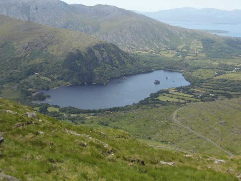 MountainViews.ie Picture about mountain Knockowen (<i>Cnoc Eoghain</i>) in area Caha Mountains, Ireland
