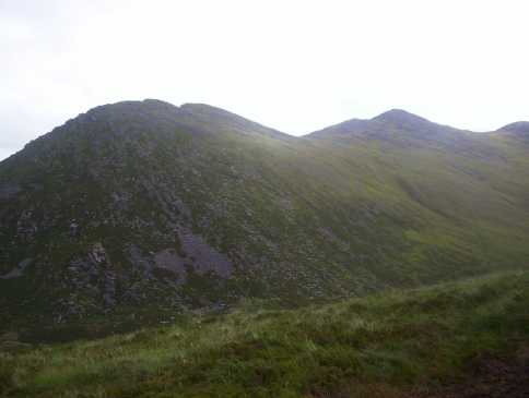 MountainViews.ie Picture about mountain <i>Stumpa Bharr na hAbhann</i>  in area MacGillycuddy