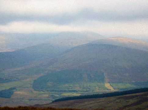 MountainViews.ie Picture about mountain Keadeen Mountain (<i>Céidín</i>) in area Wicklow, Ireland