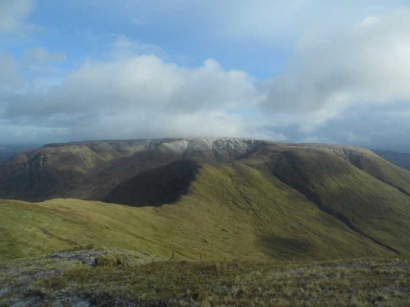 MountainViews.ie Picture about mountain Devilsmother (<i>Binn Gharbh</i>) in area Partry & Joyce, Ireland