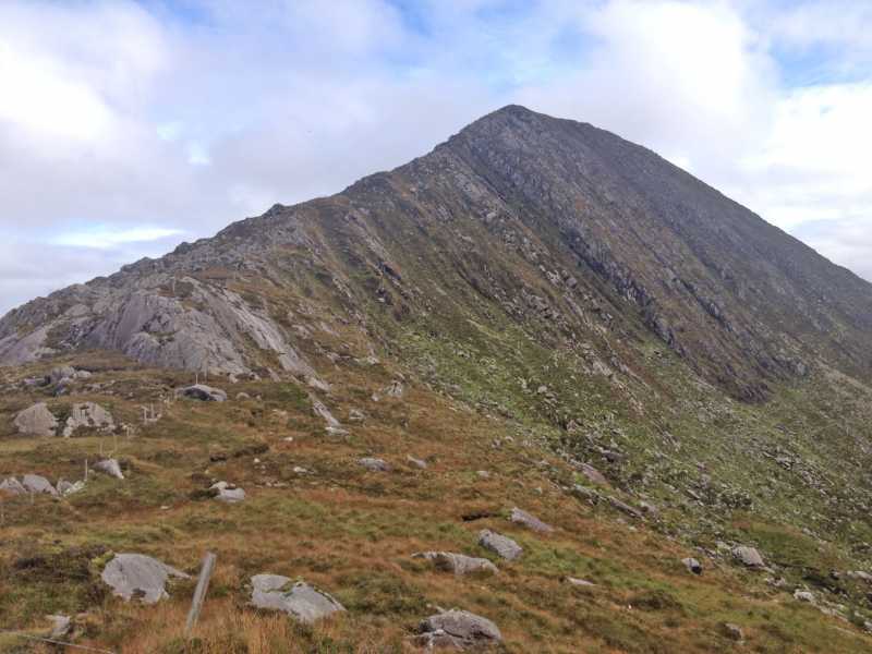 MountainViews.ie Picture about mountain <i>Cnoc na gCapall</i>  in area Dunkerron Mountains, Ireland