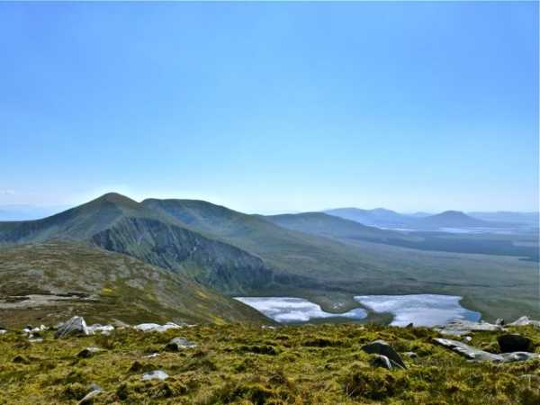 MountainViews.ie Picture about mountain Glennamong (<i>Barr Ghleann na Monga</i>) in area Nephin Begs, Ireland