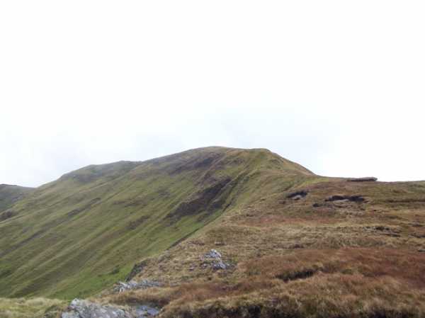 MountainViews.ie Picture about mountain Leenaun Hill (<i>An Meall Dubh</i>) in area Maamturks, Ireland