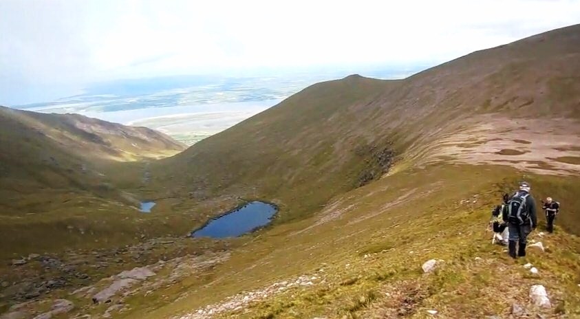 MountainViews.ie Picture about mountain Caherconree (<i>Cathair Conraoi</i>) in area Slieve Mish, Ireland