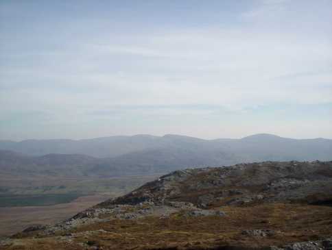 MountainViews.ie Picture about mountain Aghla Mountain (<i>An Eachla</i>) in area Bluestack Mountains, Ireland
