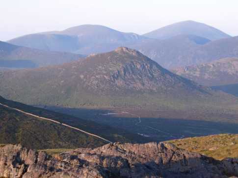 MountainViews.ie Picture about mountain Doan (<i>Dún Maol Chobha</i>) in area Mourne Mountains, Ireland