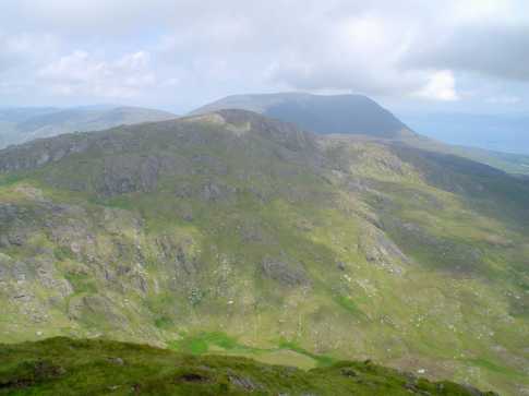 MountainViews.ie Picture about mountain Knocknagree (<i>Cnoc na Groí</i>) in area Caha Mountains, Ireland