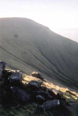 MountainViews.ie Picture about mountain Carrignabinnia (<i>Carraig na Binne</i>) in area Galty Mountains, Ireland