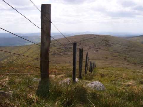 MountainViews.ie Picture about mountain Mullaghasturrakeen (<i>Mullach an Starraicín</i>) in area Sperrin Mountains, Ireland