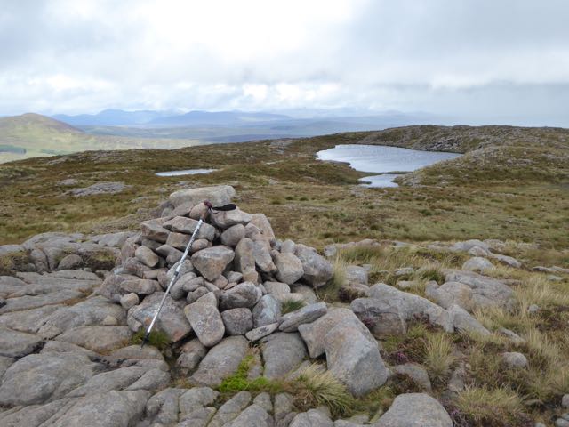 MountainViews.ie Picture about mountain Croaghnageer (<i>Cruach na gCaor (mullach thoir thuaidh)</i>) in area Bluestack Mountains, Ireland