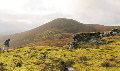 MountainViews.ie Picture about mountain Moanlaur (<i>Móin Láir</i>) in area Slieve Mish, Ireland