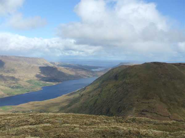 MountainViews.ie Picture about mountain Ben Beg (<i>An Binn Bheag</i>) in area Partry & Joyce, Ireland