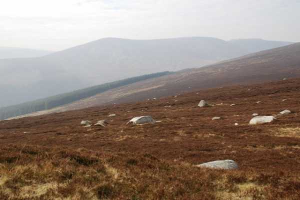 MountainViews.ie Picture about mountain Brockagh Mountain (<i>Sliabh na Brocaí</i>) in area Wicklow, Ireland