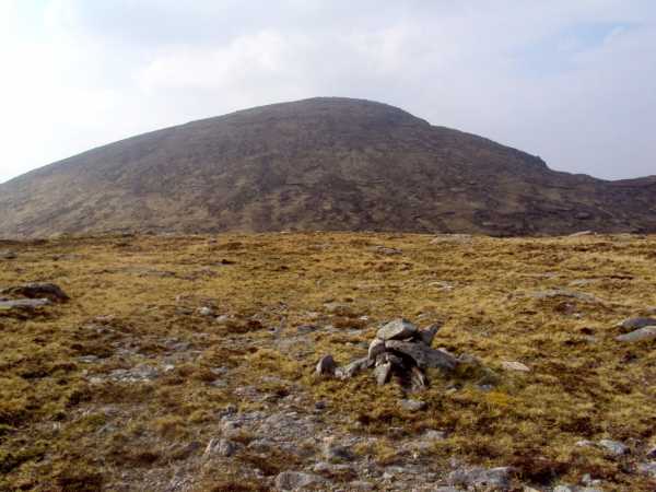 MountainViews.ie Picture about mountain Dooish SE Top (<i>An Dubhais (mullach thoir theas)</i>) in area Derryveagh Mountains, Ireland